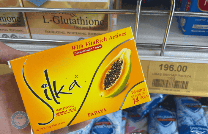 セブ島　お土産　パパイヤ石鹸