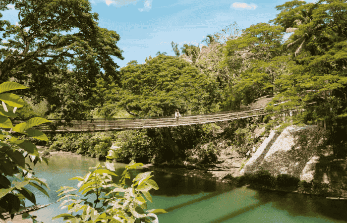 ボホール島　吊り橋（Sevilla Twin Hanging Bridge）